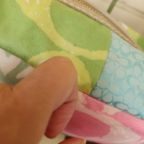 Coach Special Edition Patchwork Hobo Satchel Purse - Picture 5 of 16